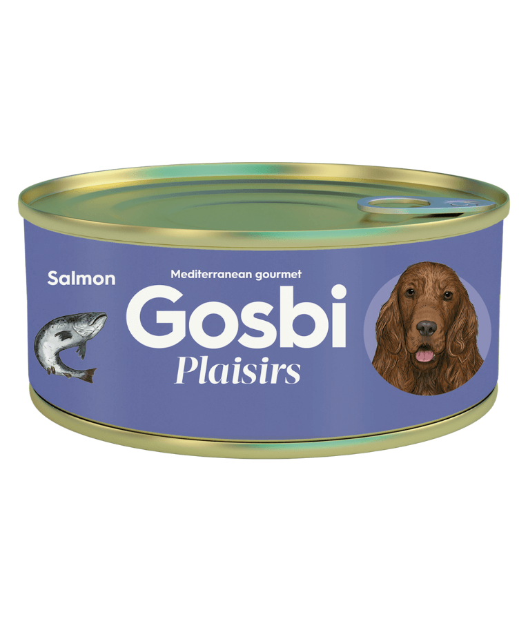 Gosbi - Fresko, Grain-Free Salmon Senior Complementary Wet Dog Food – Hypoallergenic, Monoprotein, All-Natural 150g