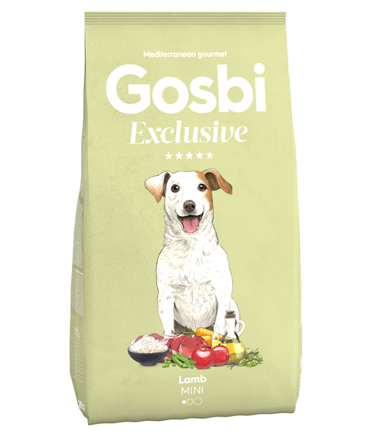 Gosbi - Exclusive, Hypoallergenic Lamb Adult Dry Dog Food For Mini and Small Breeds 2kg-7kg