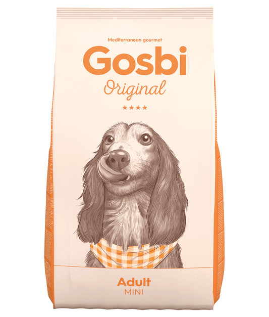 Gosbi - Original, Chicken Adult Dry Dog Food For Mini and Small Breeds 3kg