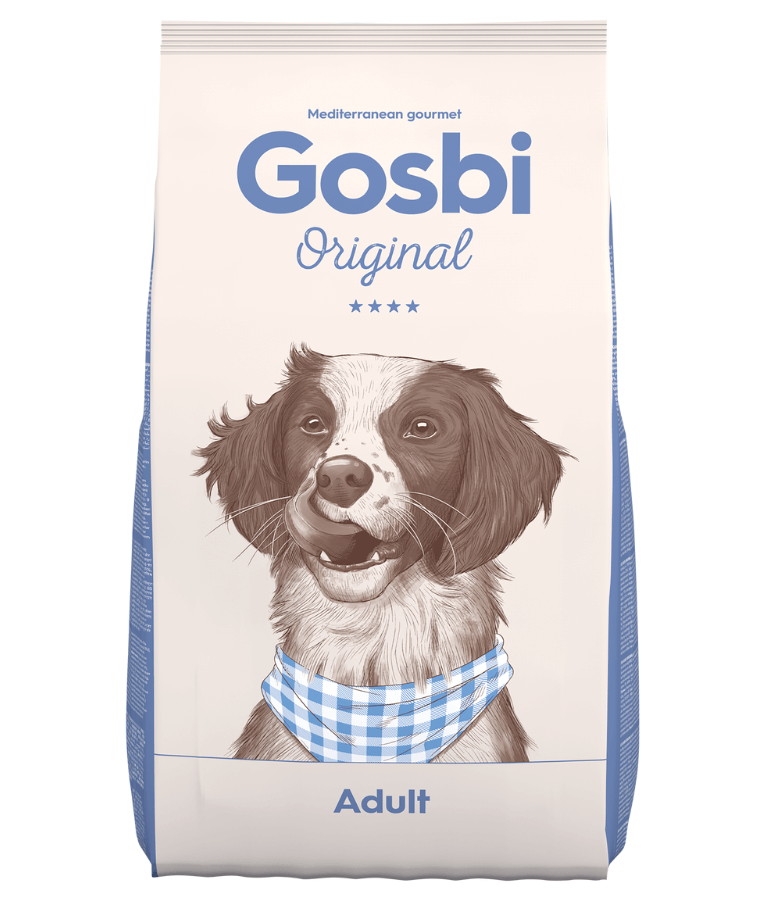 Gosbi - Original, Adult Chicken Dry Dog Food For Medium and Large Breeds 3kg-12kg