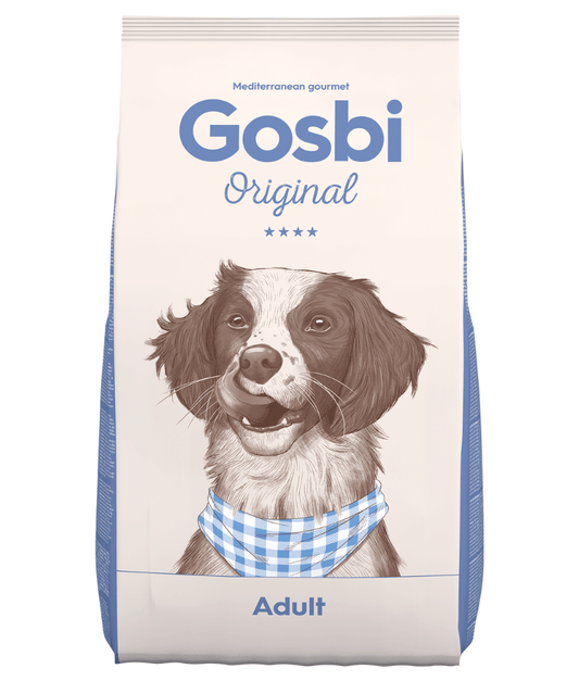 Gosbi - Original, Adult Chicken Dry Dog Food For Medium and Large Breeds 3kg-12kg
