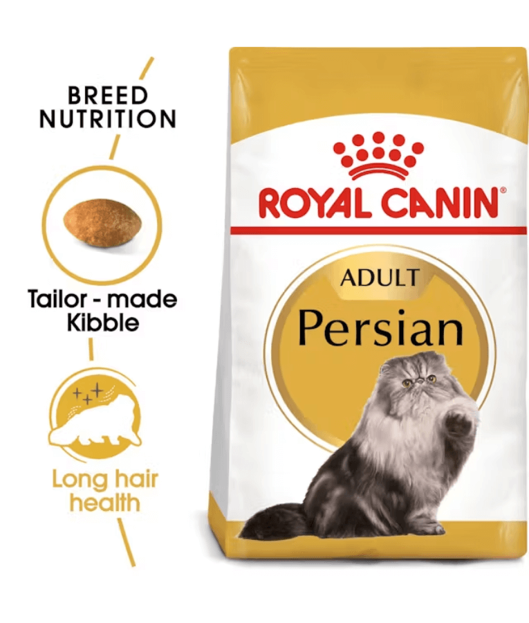 Royal Canin - Persian Adult Cat Food with Hairball Reduction, Skin & Coat Support - 0.4kg-2kg-4kg