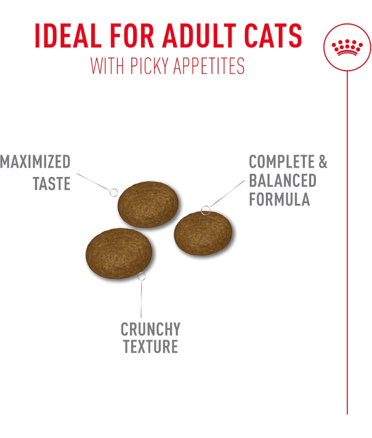 Royal Canin - Fussy Exigent Dry Cat Food- 0.4kg-2kg
