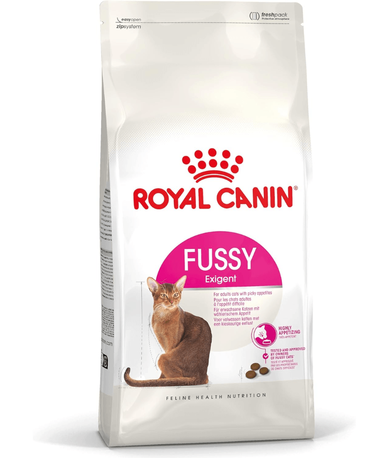 Royal Canin - Fussy Exigent Dry Cat Food- 0.4kg-2kg