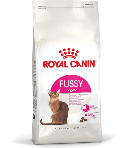 Royal Canin - Fussy Exigent Dry Cat Food- 0.4kg-2kg