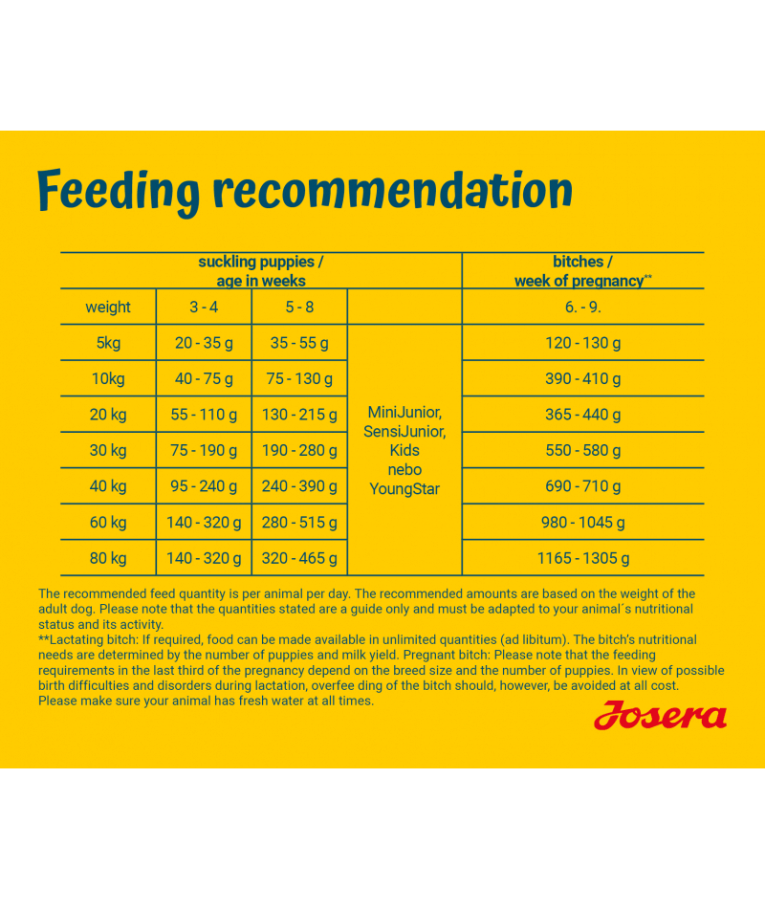 Josera - Family Plus Mother & Puppy, Salmon & Rice, Pregnancy & Puppy Growth, High Energy & Protein, Gluten-Free - 12.5 kg