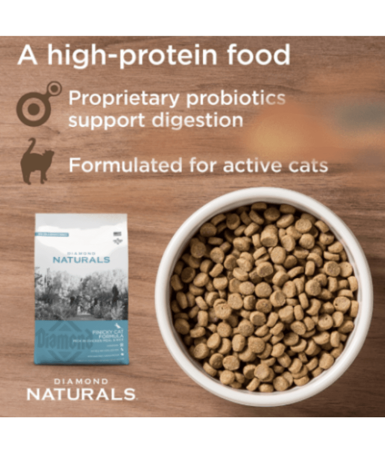 Diamond Naturals - Holistic Finicky Adult Cat With Chicken 3kg