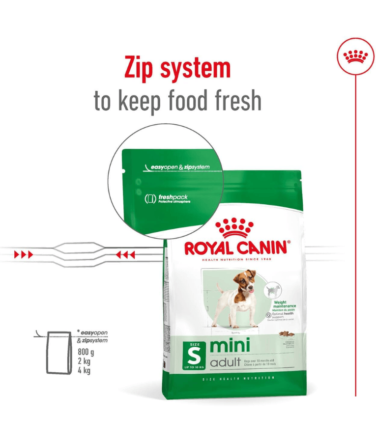 Royal Canin - Mini Adult 2kg-4kg-8kg
