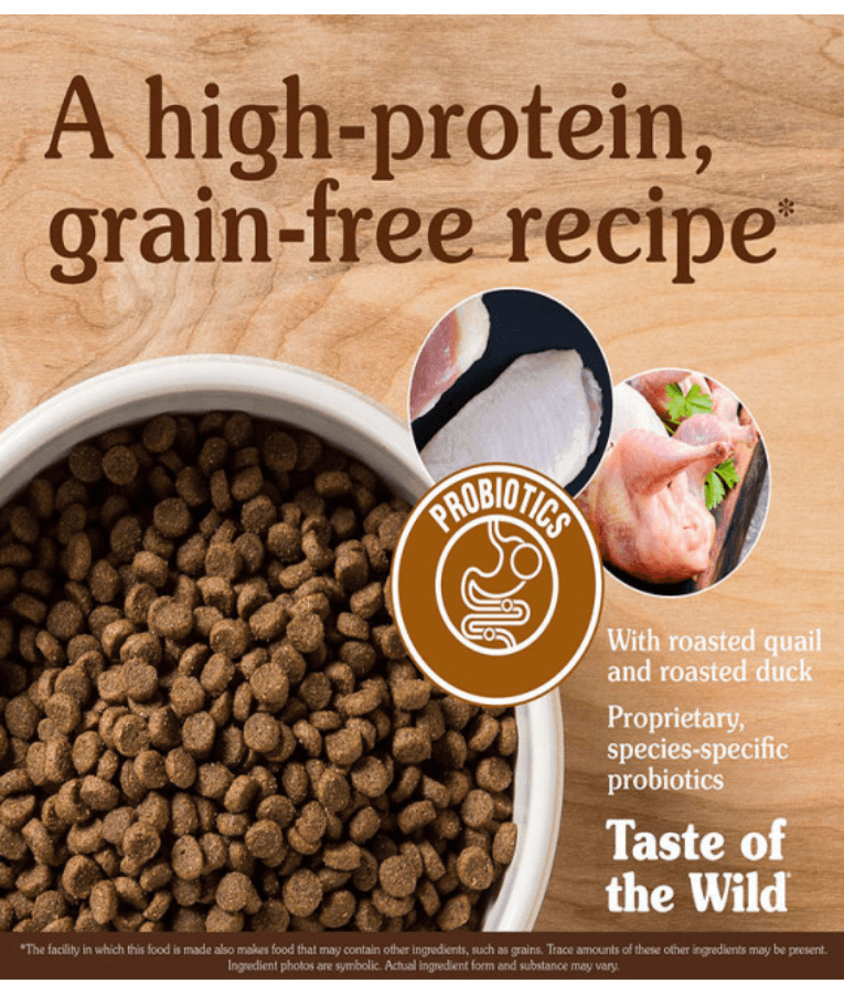 Taste Of The Wild - Lowland Creek Feline Recipe with Roasted Quail & Roasted Duck 2 kg