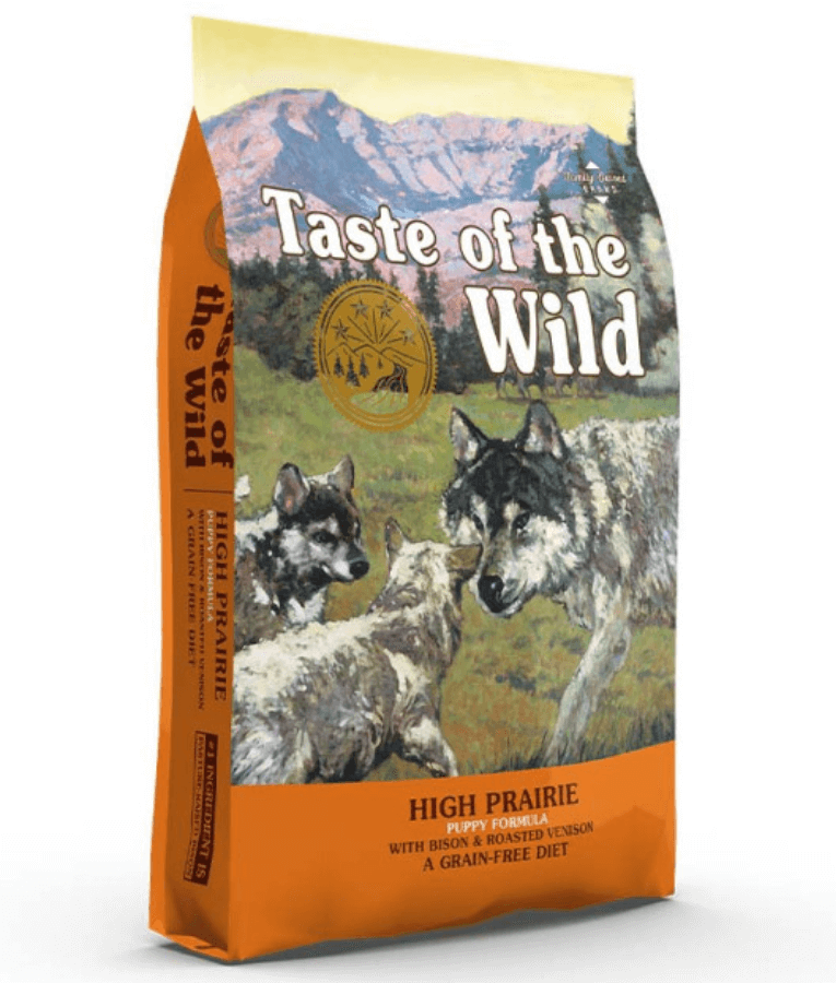 Taste of The Wild - High Prairie Puppy- Roasted Bison & Roasted Venison 2kg - 12.2kg