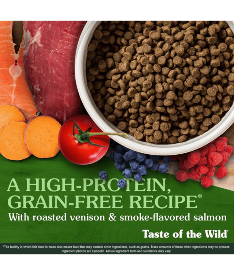 Taste of The Wild - Rocky Mountain Feline Formula with Roasted Venison & Smoked Salmon 2kg