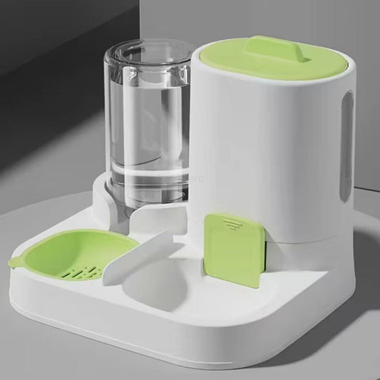 Automatic Pet Feeder & Water Dispenser Combo