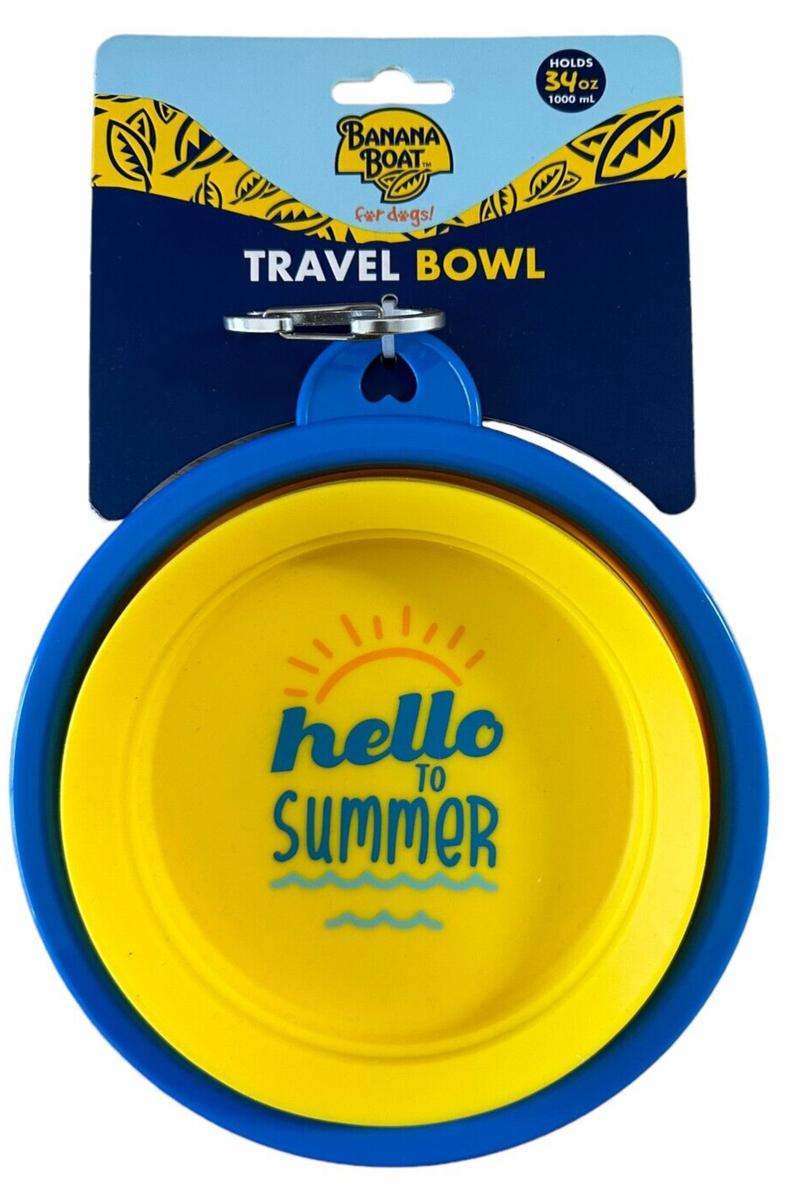 Banana Boat Collapsible Travel Bowl