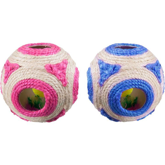 Sisal Rope Peekaboo Ball Duo