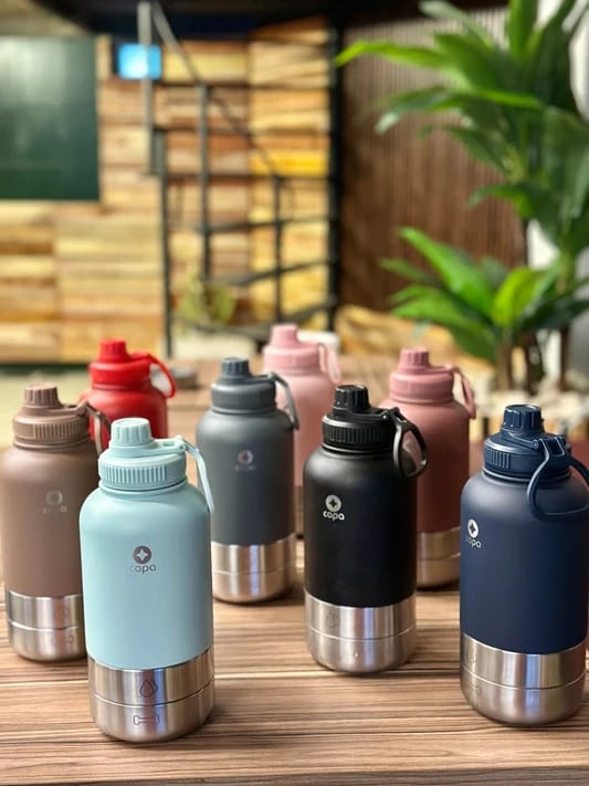 Insulated Dog-Walking Water Bottle