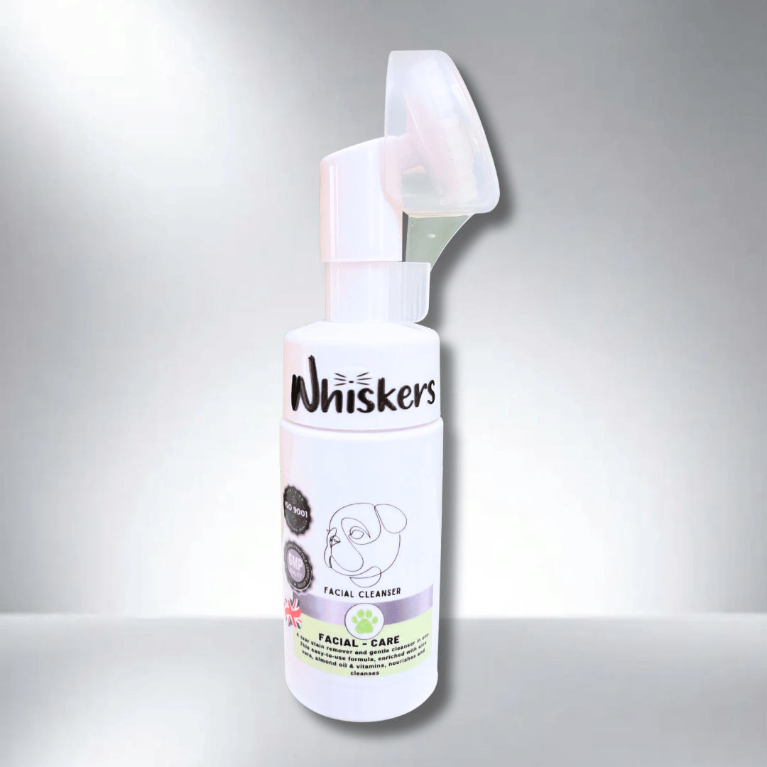 Whiskers Facial Cleanser Brush for Dogs & Cats