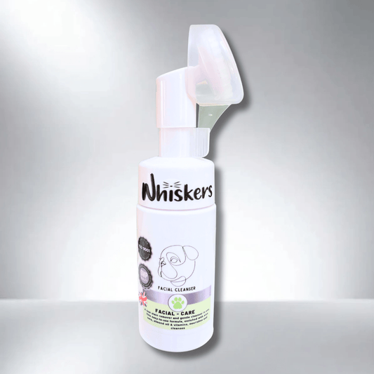 Whiskers Facial Cleanser Brush for Dogs & Cats