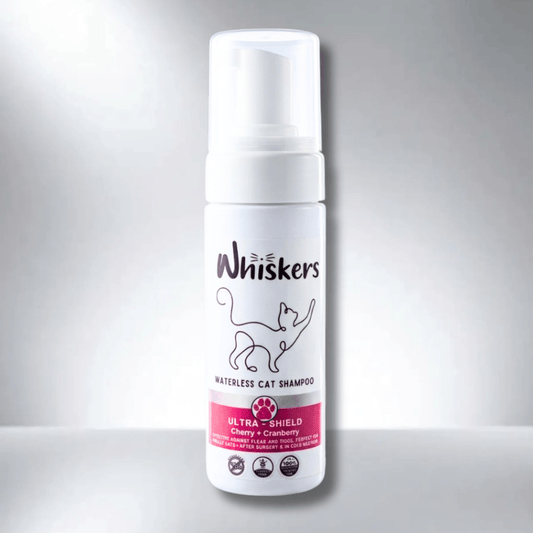 Whiskers Foam Shampoo – Cherry + Cranberry for Dogs & Cats