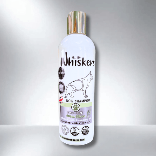Whiskers King Size Pet Shampoo - Green Olives for Dogs & Cats