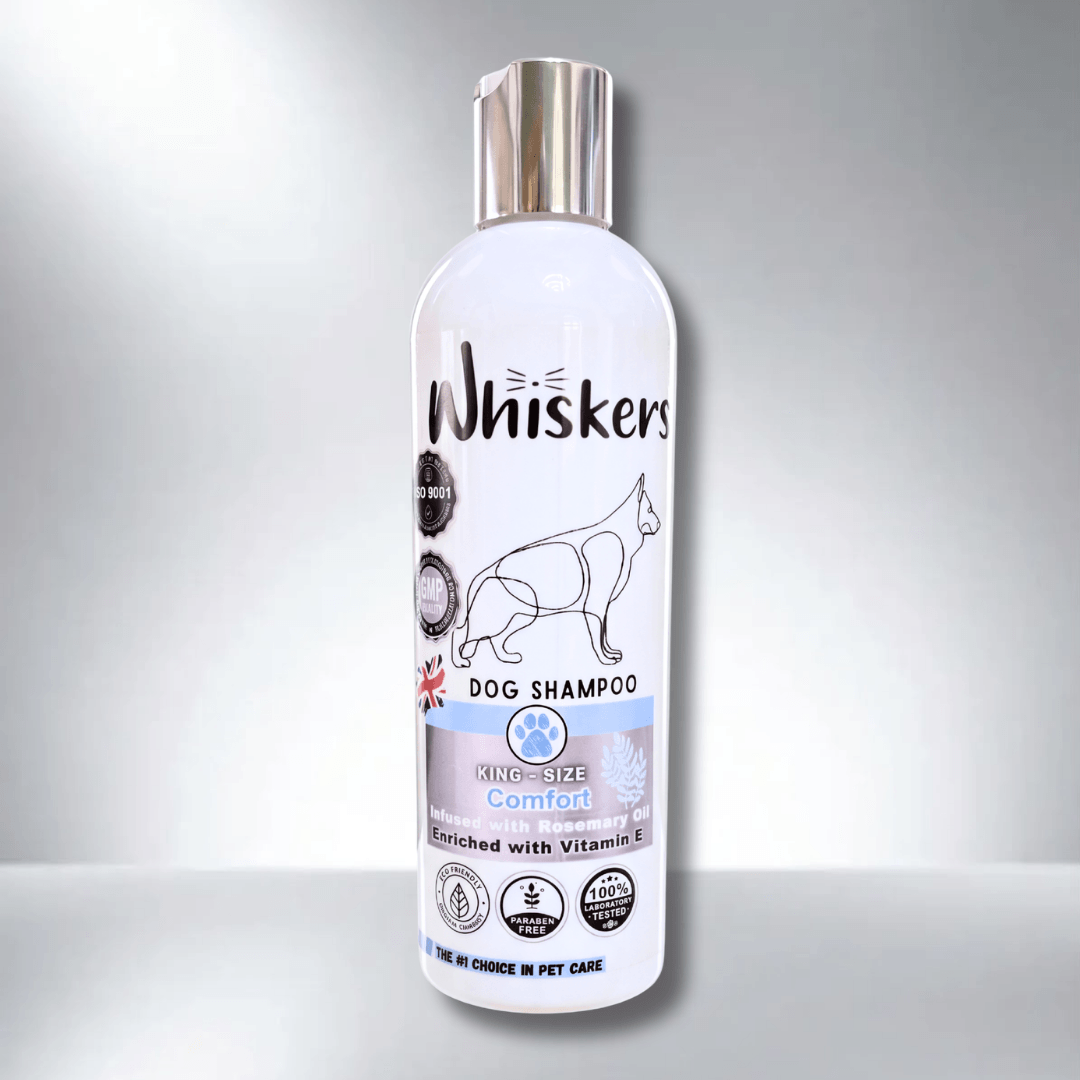 Whiskers King Size Pet Shampoo – Comfort for Dogs & Cats
