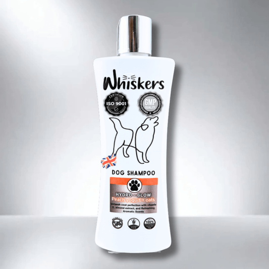 Whiskers Pet Shampoo – Peach Yogurt + Oats for Dogs & Cats