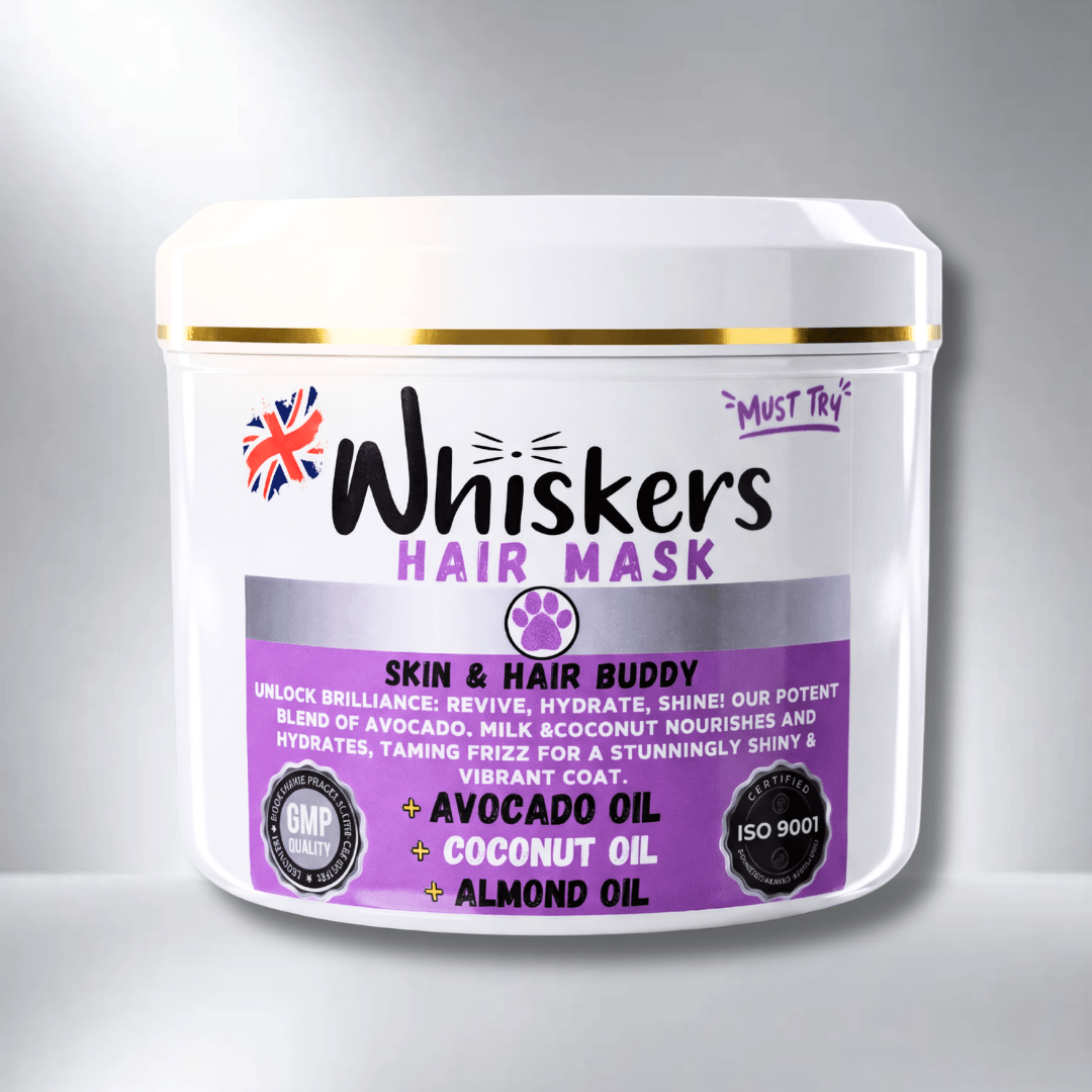 Whiskers Pet Hair Mask – Avocado & Milk for Dogs & Cats