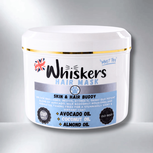 Whiskers Pet Hair Mask – Comfort for Dogs & Cats