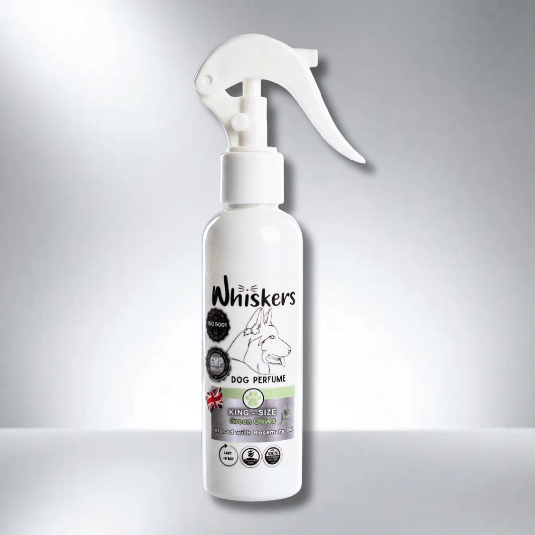 Whiskers King Size Perfume –Green Olives Scent for Dogs & Cats