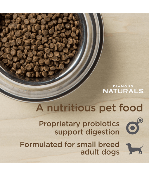Diamond Naturals - Small Breed, Adult Dry Dog Food, With Chicken - 2kg