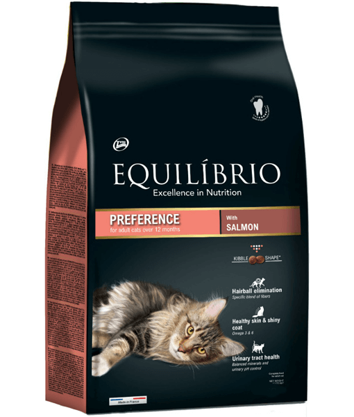 Equilibrio Salmon Cat Food 2kg - 7.5kg