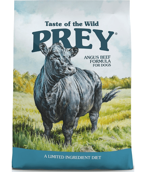 Taste of the Wild - Prey - Angus Beef Limited Ingredient Recipe - 11.34 kg