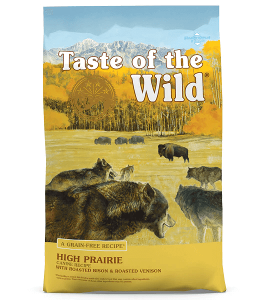 Taste of The Wild - High Prairie Adult- Roasted Bison & Venison  2kg- 12.2kg