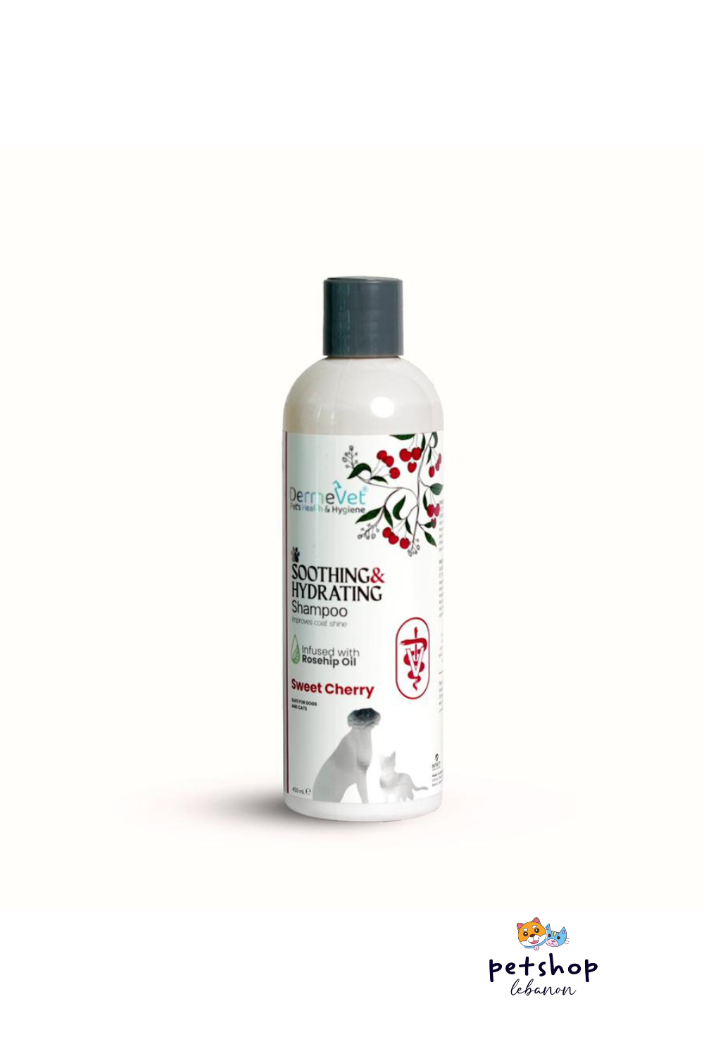 Dermevet Soothing &amp; Hydrating Shampoo – Sweet Cherry