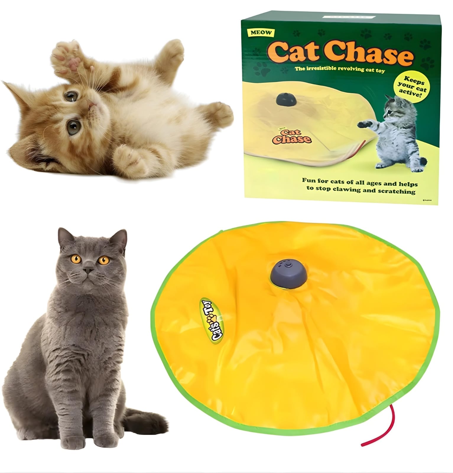 Cat Chase Revolving Toy