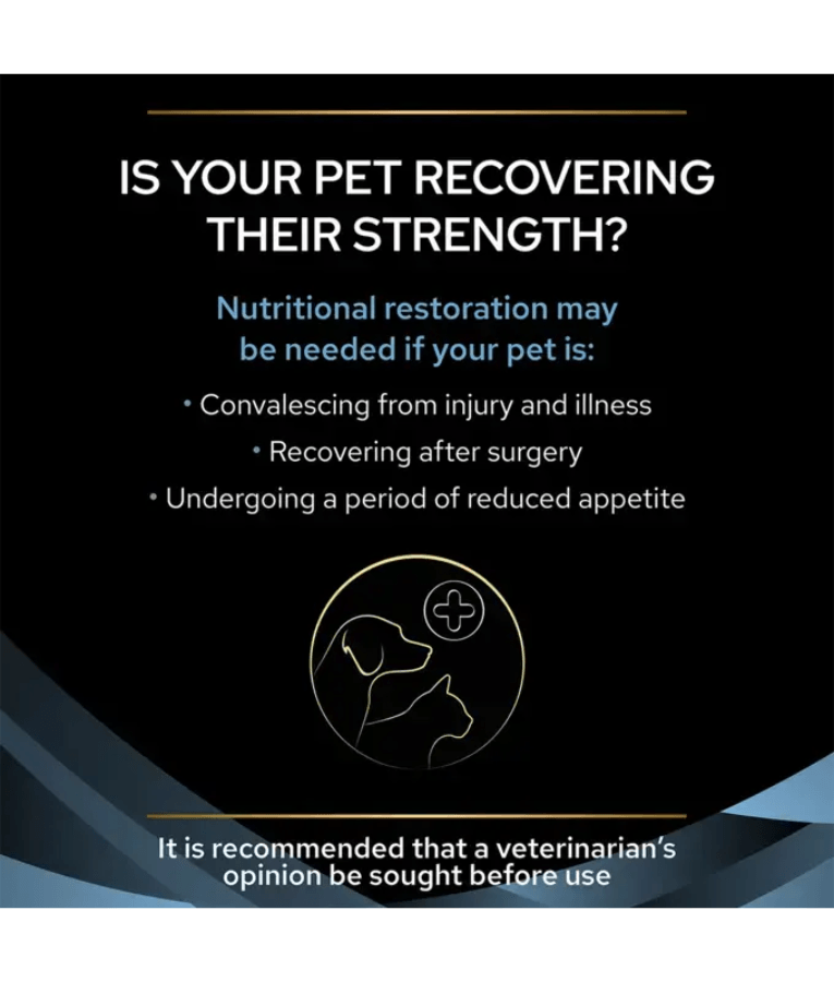 Purina - Pro Plan, Veterinary Diets, CN Convalescence Wet Food for Cats & Dogs, High-Energy Recovery Mousse - 195g
