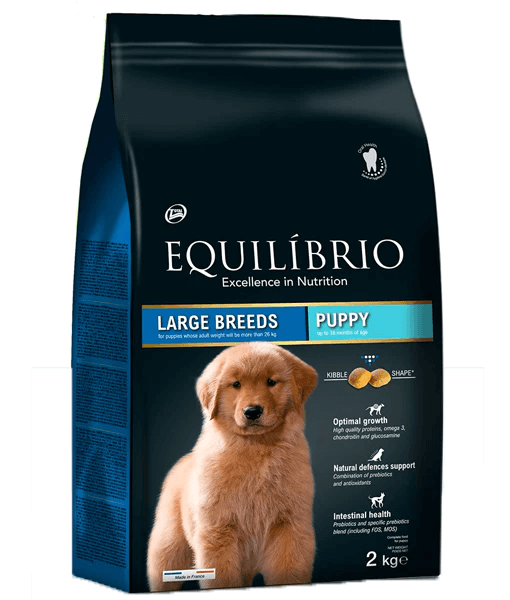 Equilibrio - Large Breed, Puppy Dry Dog Food, With Chicken - 14kg