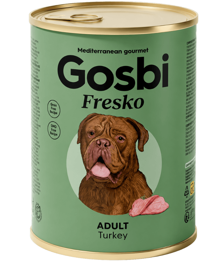 Gosbi - Fresko Grain-Free Turkey Adult Complementary Wet Dog Food - Joint Protection 150g-400g