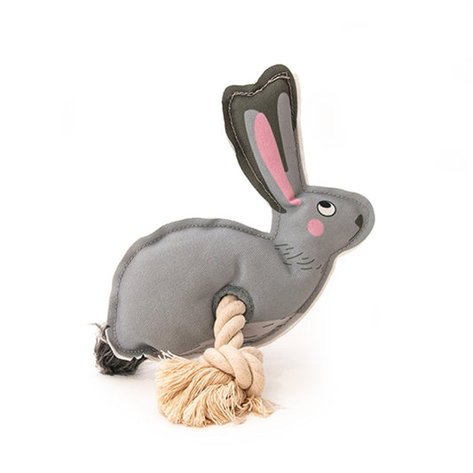 Recycled Rope Rabbit Tug Toy