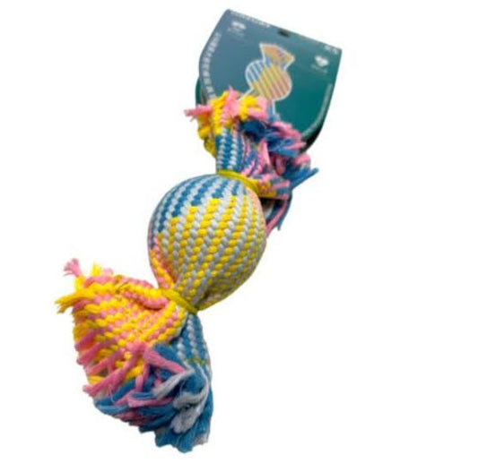 LINSLIAS Rope & Candy Ball Chew Toy