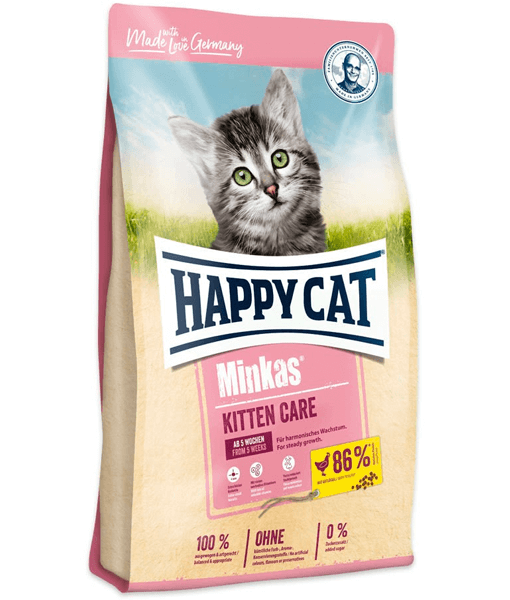 Happy Cat - Minkas Kitten Care Poultry 1.5 Kg - 10 KG