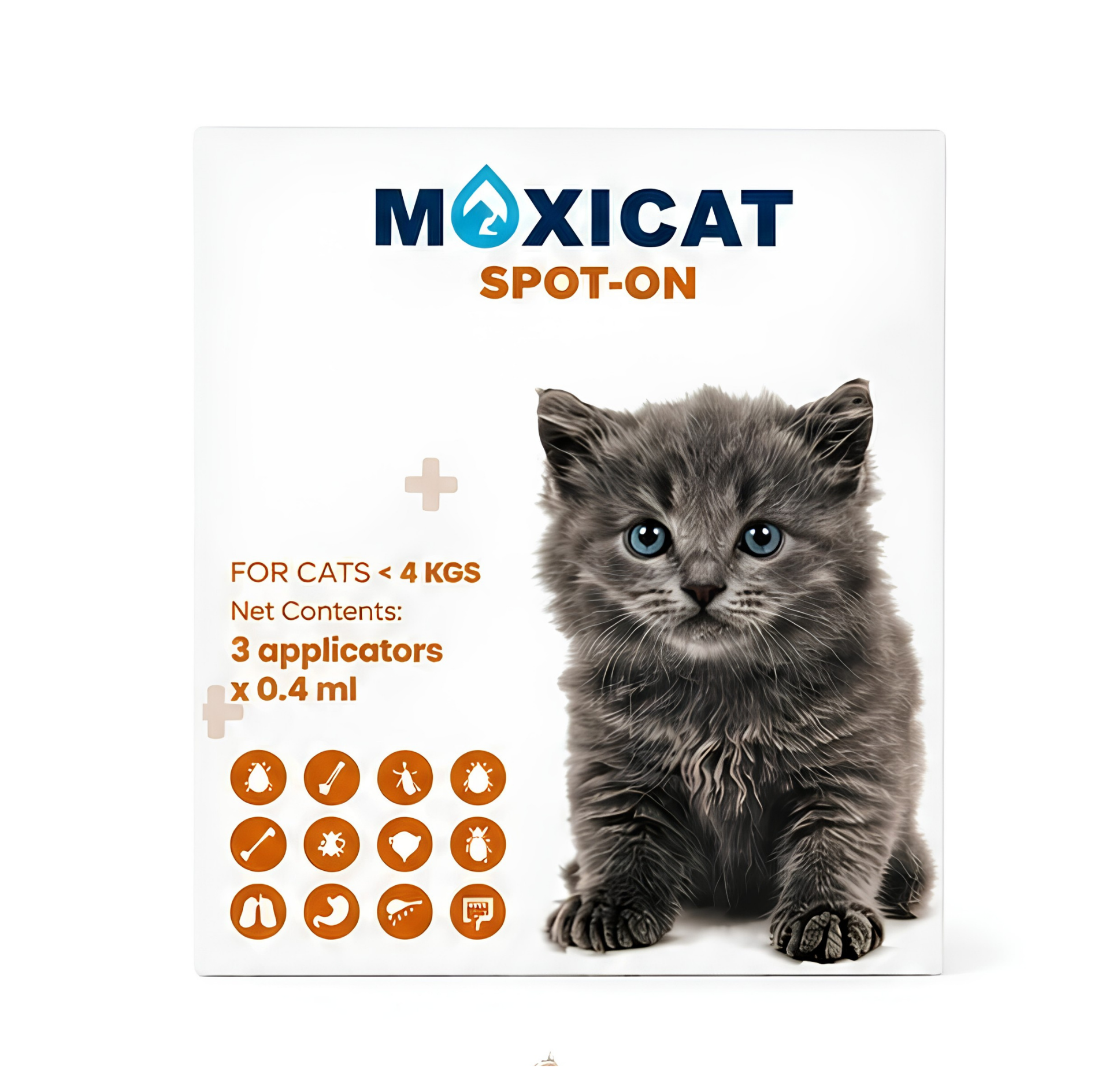 MoxiCat Spot-On Under 4kg