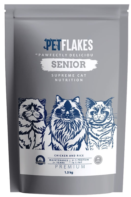 PETFLAKES Maintenance Senior Cat Food