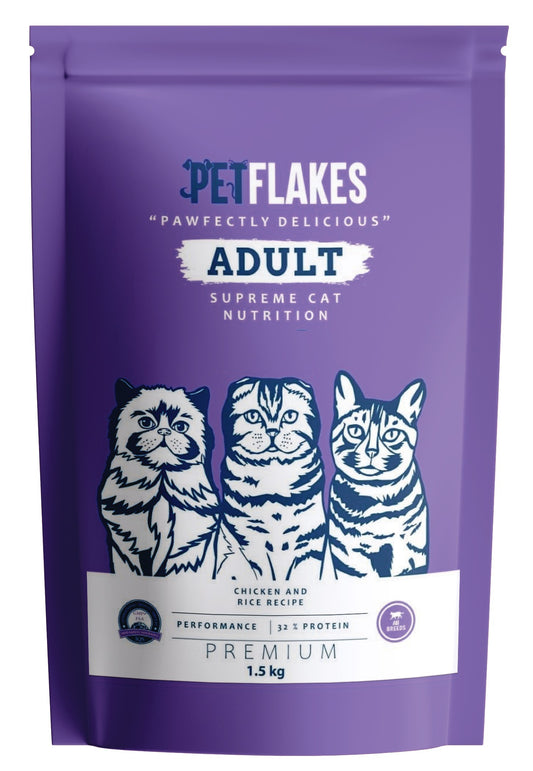 PETFLAKES Performance Adult Cat Food