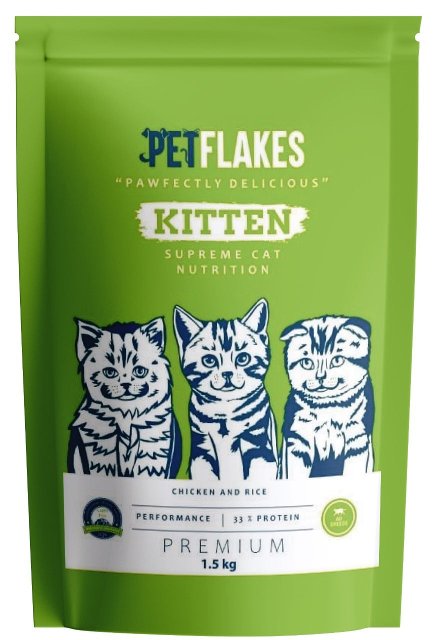 PETFLAKES Performance Kitten Food