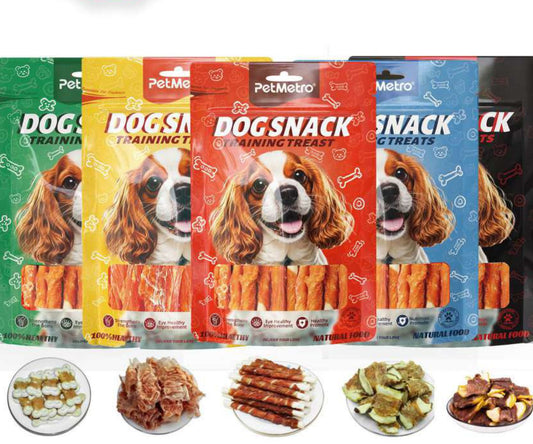 PetMetro Dog Chew Treats — Bone & Biscuit