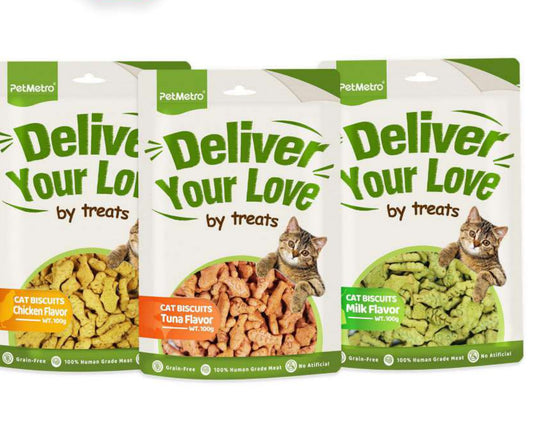 PetMetro Fish-Shaped Crunchy Biscuits