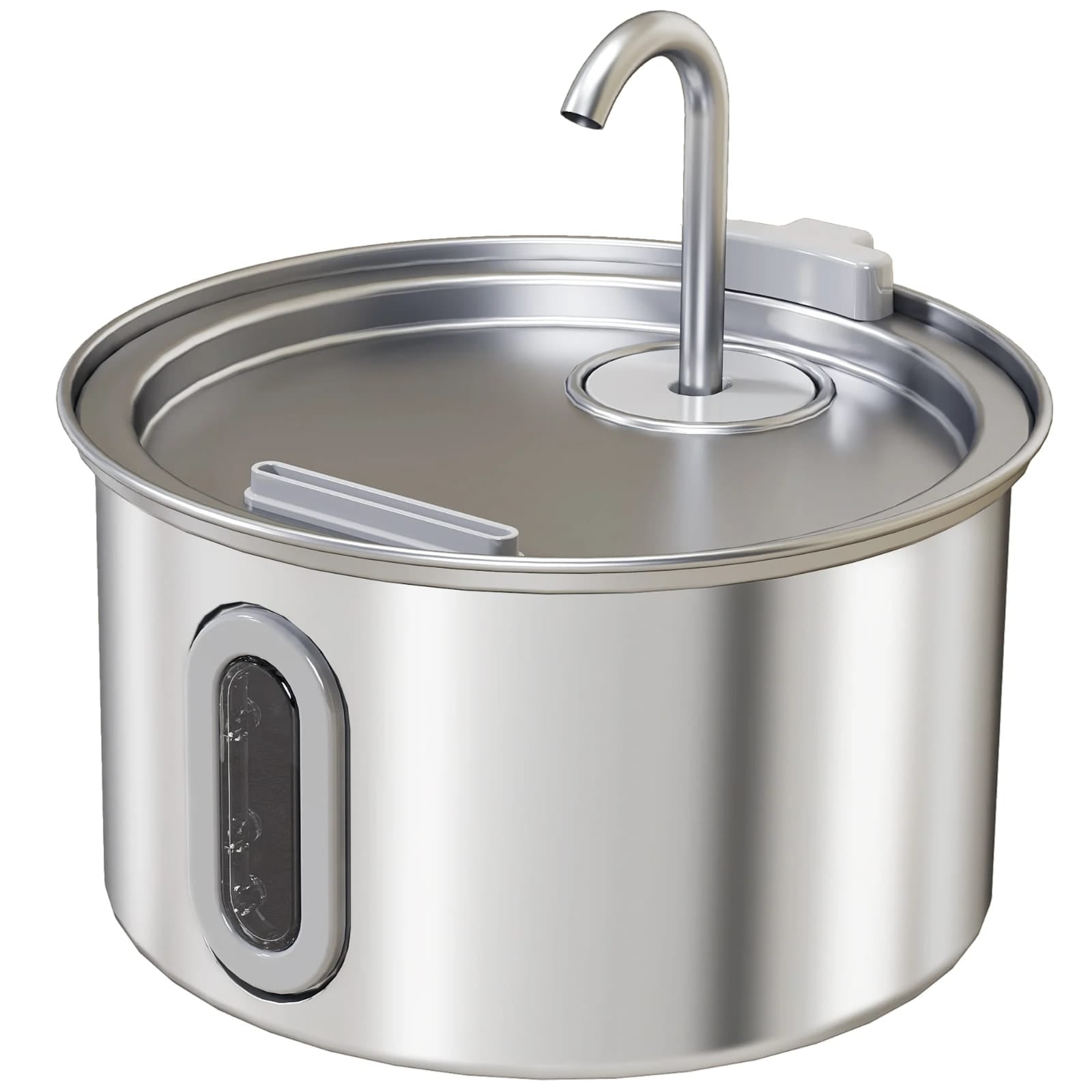 Stainless Steel Fountain with Window