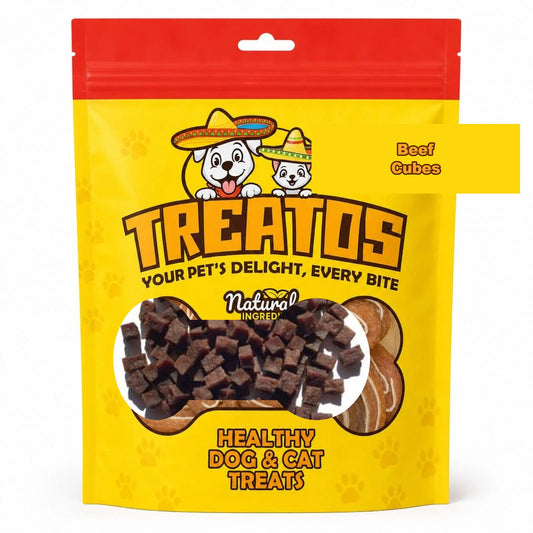 TREATOS Beef Cubes