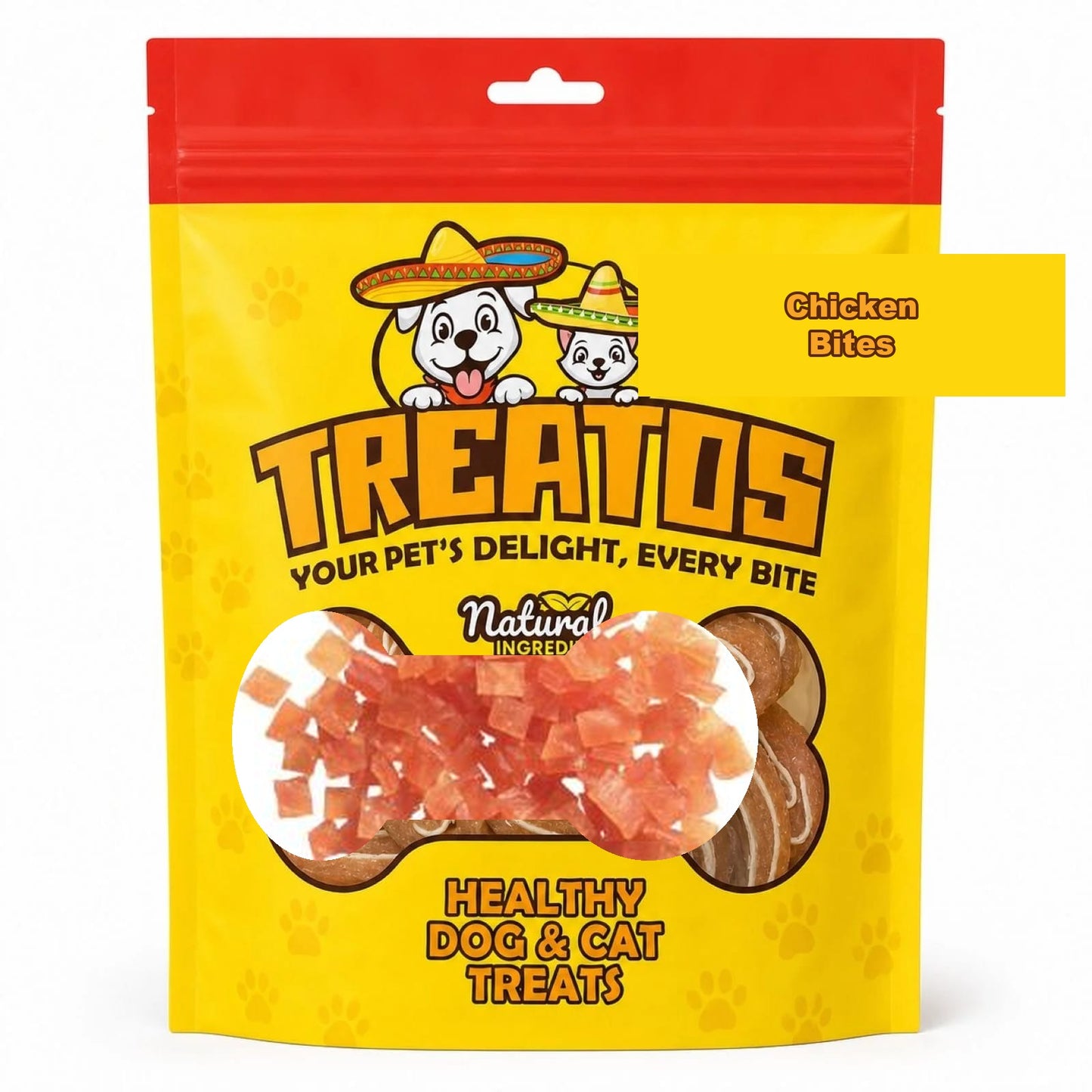 TREATOS Chicken Bites for Cats