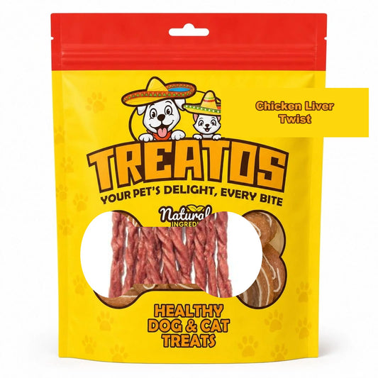 TREATOS Chicken Liver Twist
